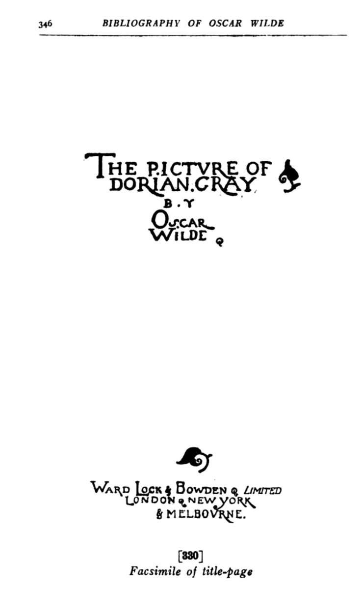 The Picture of Dorian Gray